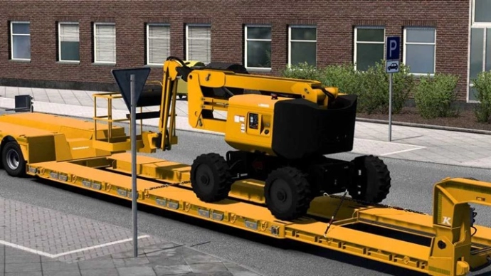 ETS2 1.54 - Подъемная платформа Haulotte ETS2 1.54 - Подъемная платформа Haulotte