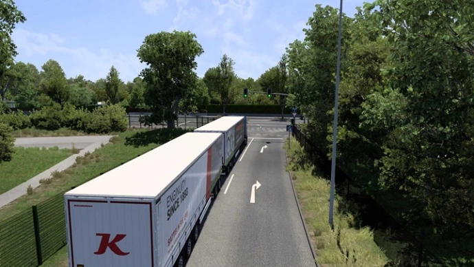 ETS2 1.55 - Мод на увеличение времени работы светофора V1.0 ETS2 1.55 - Мод на увеличение времени работы светофора V1.0