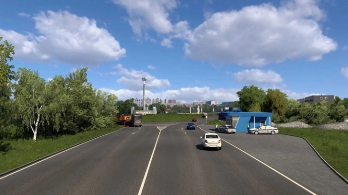 ETS2 1.54 - RusMap V2.54.1