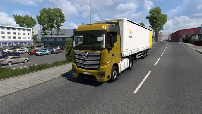ETS2 1.54 - Грузовик Foton Auman 2024 ETS2 1.54 - Грузовик Foton Auman 2024