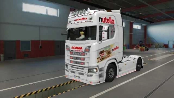 ETS2 1.54 - Scania S Nutella Skin V1.0