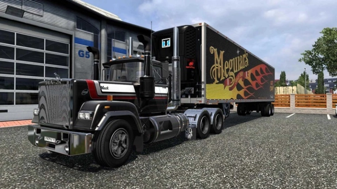 ETS2 1.54 - Грузовик Mack Superliner V10.0 ETS2 1.54 - Грузовик Mack Superliner V10.0