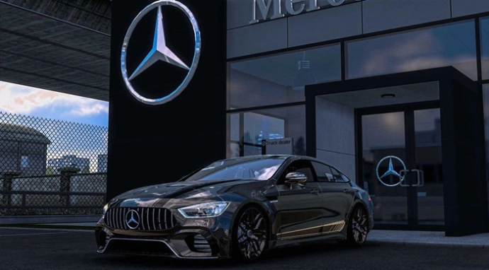 ETS2 1.55 - Mercedes-Benz Gt63S AMG 4 Door Coupe V1.0 ETS2 1.55 - Mercedes-Benz Gt63S AMG 4 Door Coupe V1.0
