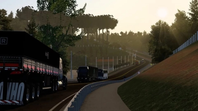ETS2 1.55 - Карта Brasil Paradise ETS2 1.55 - Карта Brasil Paradise