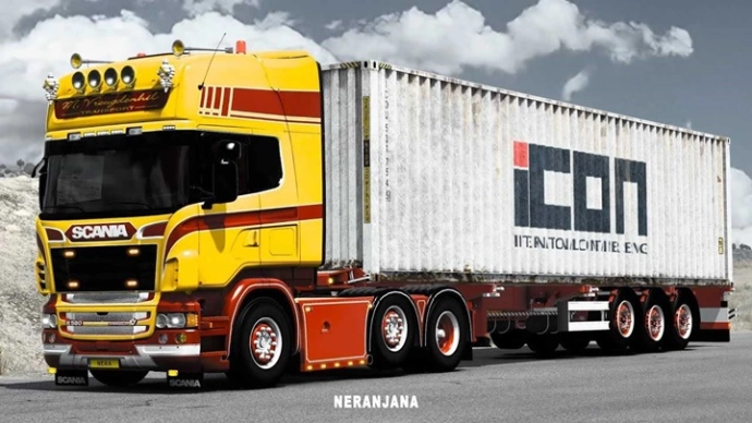 ETS2 1.54 - Скания V8 с открытой трубой выпуска Lepidas Exhaust System V3.0 ETS2 1.54 - Скания V8 с открытой трубой выпуска Lepidas Exhaust System V3.0