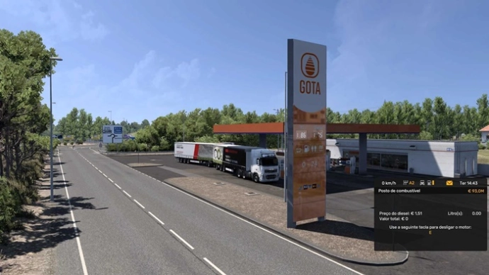 ETS2 1.54 - Цена дизельного топлива (03.06.2025) ETS2 1.54 - Цена дизельного топлива (03.06.2025)