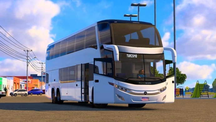 ETS2 1.54 - Marcopolo Paradiso G7 1800 DD 8×2 Mercedes Benz ETS2 1.54 - Marcopolo Paradiso G7 1800 DD 8×2 Mercedes Benz