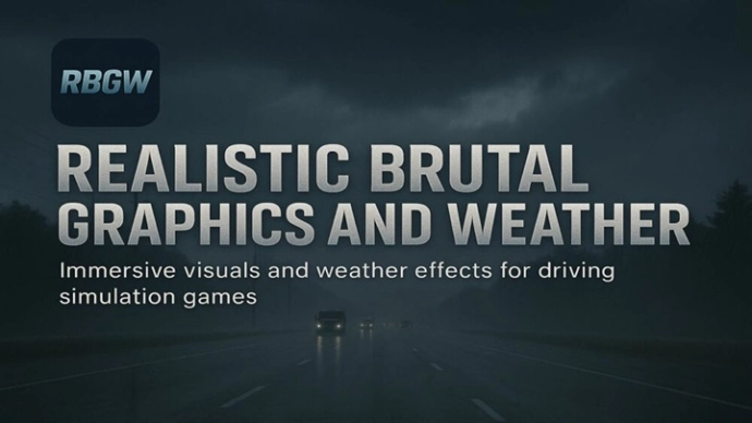 ETS2 1.54 - Realistic Brutal Graphics And Weather V11.4