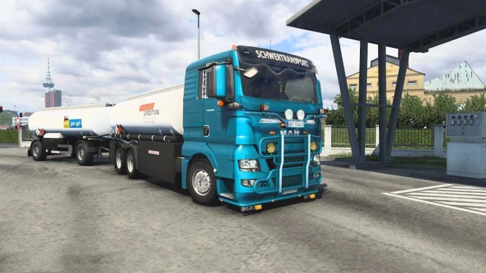 ETS2 1.54 - Грузовик MAN TGX 2010 V5.8.8 ETS2 1.54 - Грузовик MAN TGX 2010 V5.8.8