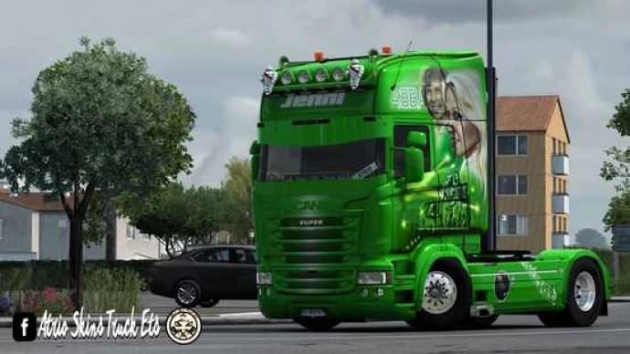 ETS2 1.54 - Скин Транспорт Muller ABBA V1.0 ETS2 1.54 - Скин Транспорт Muller ABBA V1.0