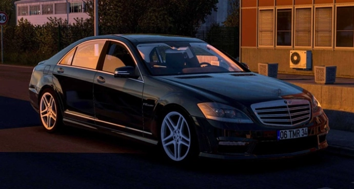 ETS2 1.55 - Mercedes-Benz W221 S63 Amg V1.0 ETS2 1.55 - Mercedes-Benz W221 S63 Amg V1.0