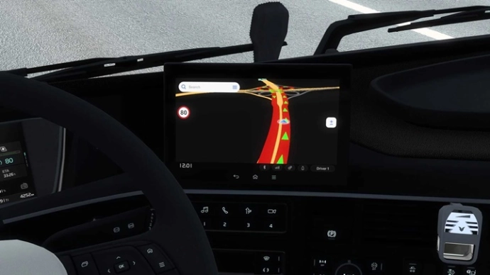 ETS2 1.54 - Volvo FH6 Improved Dashboard V1.5