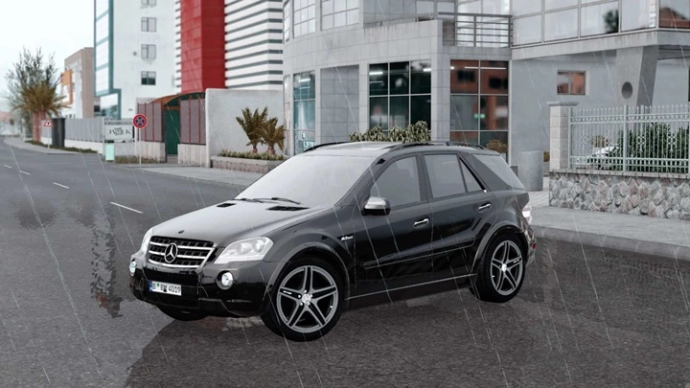 ETS2 1.54 - Mercedes Benz ML63 AMG 2009 V1.9 ETS2 1.54 - Mercedes Benz ML63 AMG 2009 V1.9
