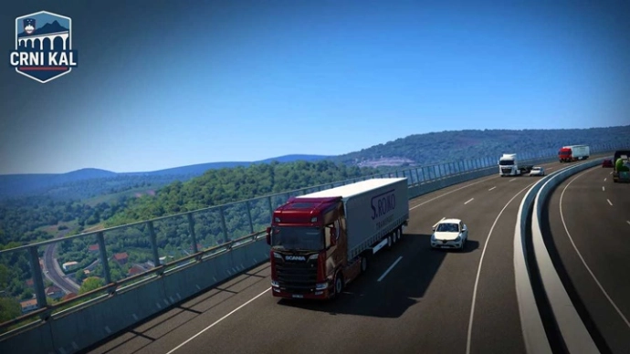 ETS2 1.54 - Crni Kal A ProMods Add-On V1.0