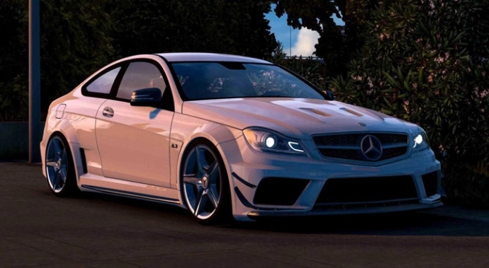 ETS2 1.55 - Mercedes-Benz C63 Amg ETS2 1.55 - Mercedes-Benz C63 Amg