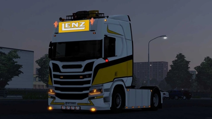 ETS2 1.54 - Скин NextGen Scania R и Venus lightbox Lenz V1.0 ETS2 1.54 - Скин NextGen Scania R и Venus lightbox Lenz V1.0