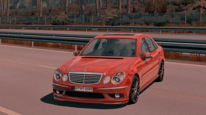 ETS2 1.54 - Mercedes Benz E55 AMG W211 V1.6 ETS2 1.54 - Mercedes Benz E55 AMG W211 V1.6