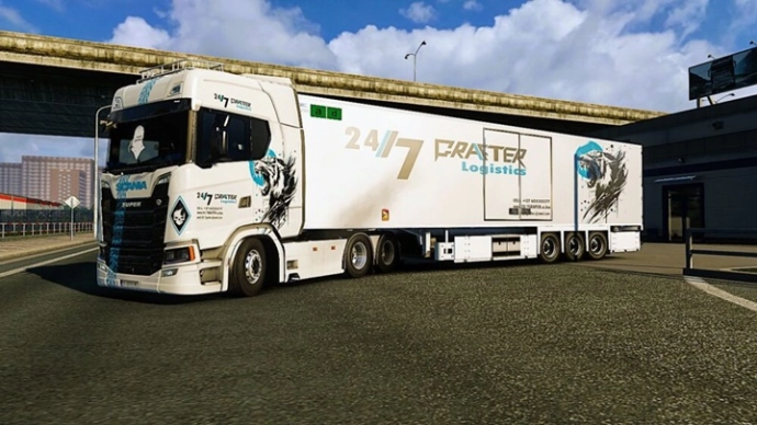 ETS2 1.54 - 24/7 Графтер Скин Пак ETS2 1.54 - 24/7 Графтер Скин Пак