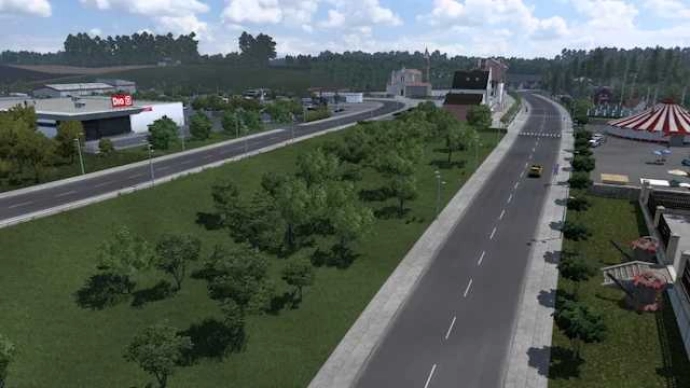 ETS2 1.54 - Обновление дополнения карты Pyla V1.1 ETS2 1.54 - Обновление дополнения карты Pyla V1.1