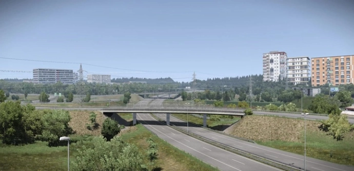 ETS2 1.54 - Словакия+ (версия Шлезии) V0.2 ETS2 1.54 - Словакия+ (версия Шлезии) V0.2