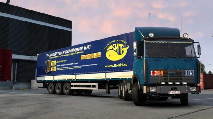 ETS2 1.54 - Maz-6422 + Прицепы ETS2 1.54 - Maz-6422 + Прицепы