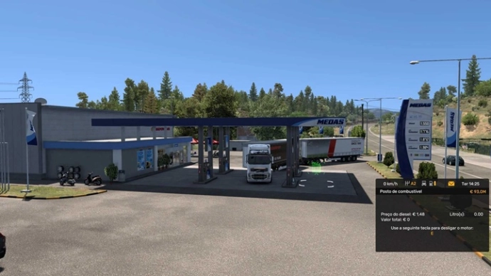 ETS2 1.55 - Цены на дизельное топливо (29.06.2025) ETS2 1.55 - Цены на дизельное топливо (29.06.2025)