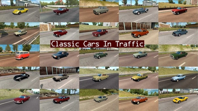 Classic Cars Traffic Pack V11.6.9 (1.55)