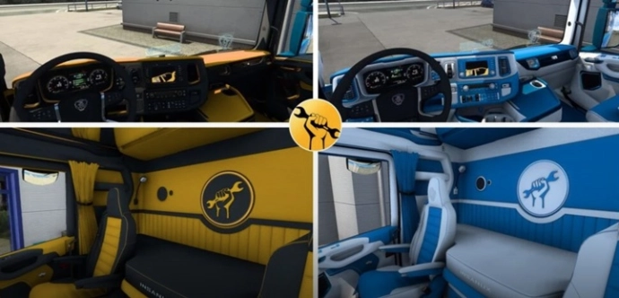 Внутренность Insanux Scania NG EU V1.05 (1.55)