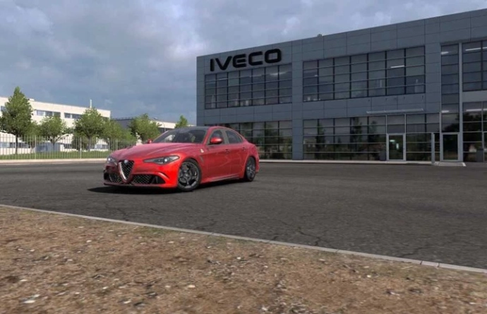 ETS2 1.55 - Alfa Romeo Giulia Quadrifoglio