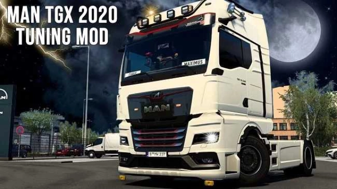 ETS2 1.55 - Man TGX 2020 Тюнинг V0.1 ETS2 1.55 - Man TGX 2020 Тюнинг V0.1