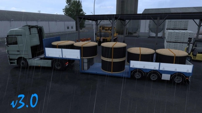Прицеп JS Well Flatbed (1.55)