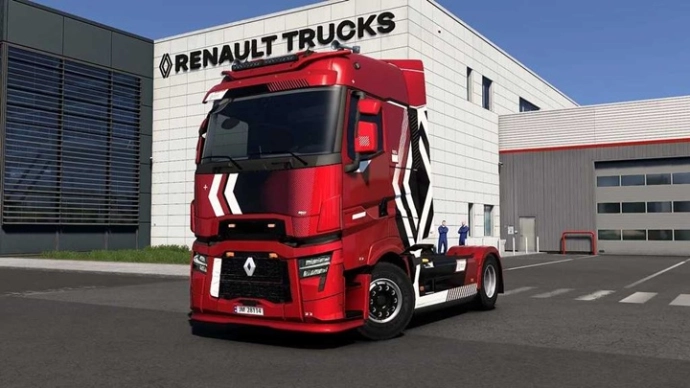 Набор скинов для Renault T MY2024 и MY2025 (версия 1.55) Набор скинов для Renault T MY2024 и MY2025 (версия 1.55)