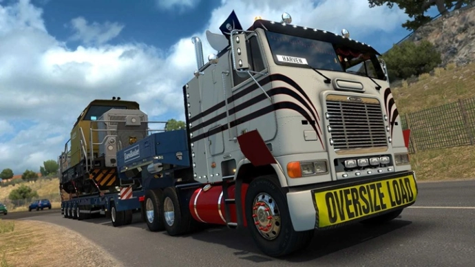 ETS2 1.55 - Грузовик Freightliner FLB ETS2 1.55 - Грузовик Freightliner FLB