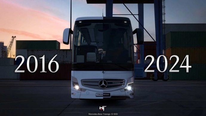 ETS2 1.55 - Mercedes-Benz New Travego 15 SHD