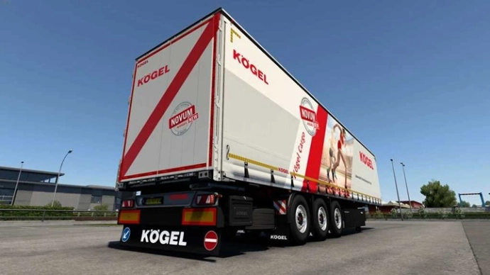 ETS2 1.55 - Прицепы Kogel ETS2 1.55 - Прицепы Kogel