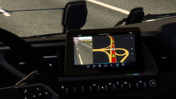 Iveco S-Way Улучшенная Панель приборов V1.0 (1.55) Iveco S-Way Улучшенная Панель приборов V1.0 (1.55)