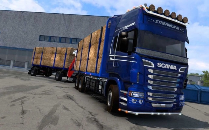 Scania RJL Forest Rigid Chassis V1.0 (1.55) Scania RJL Forest Rigid Chassis V1.0 (1.55)
