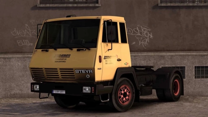 Грузовик с постоянной фиксацией Steyr 1491 (1.55) Грузовик с постоянной фиксацией Steyr 1491 (1.55)