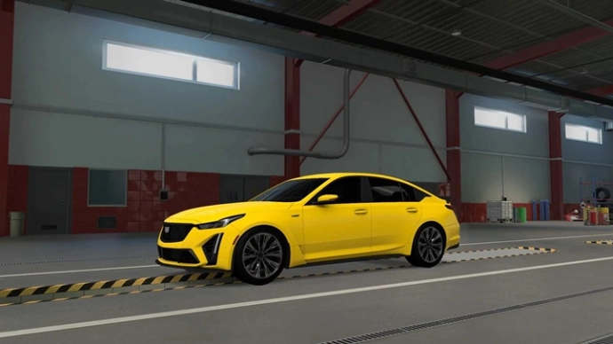 Скин для Cadillac CT5-V Black Wing 2022 V1.0 (1.55) Скин для Cadillac CT5-V Black Wing 2022 V1.0 (1.55)