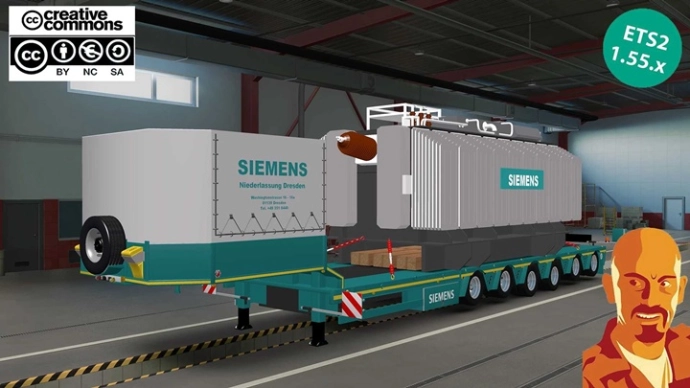Прицеп для специальной транспортировки Doll-Siemens V2.0 (1.55)
