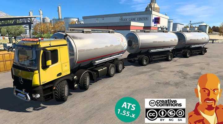 Daimler-Benz Arocs Agrar Truck (1.55) Daimler-Benz Arocs Agrar Truck (1.55)