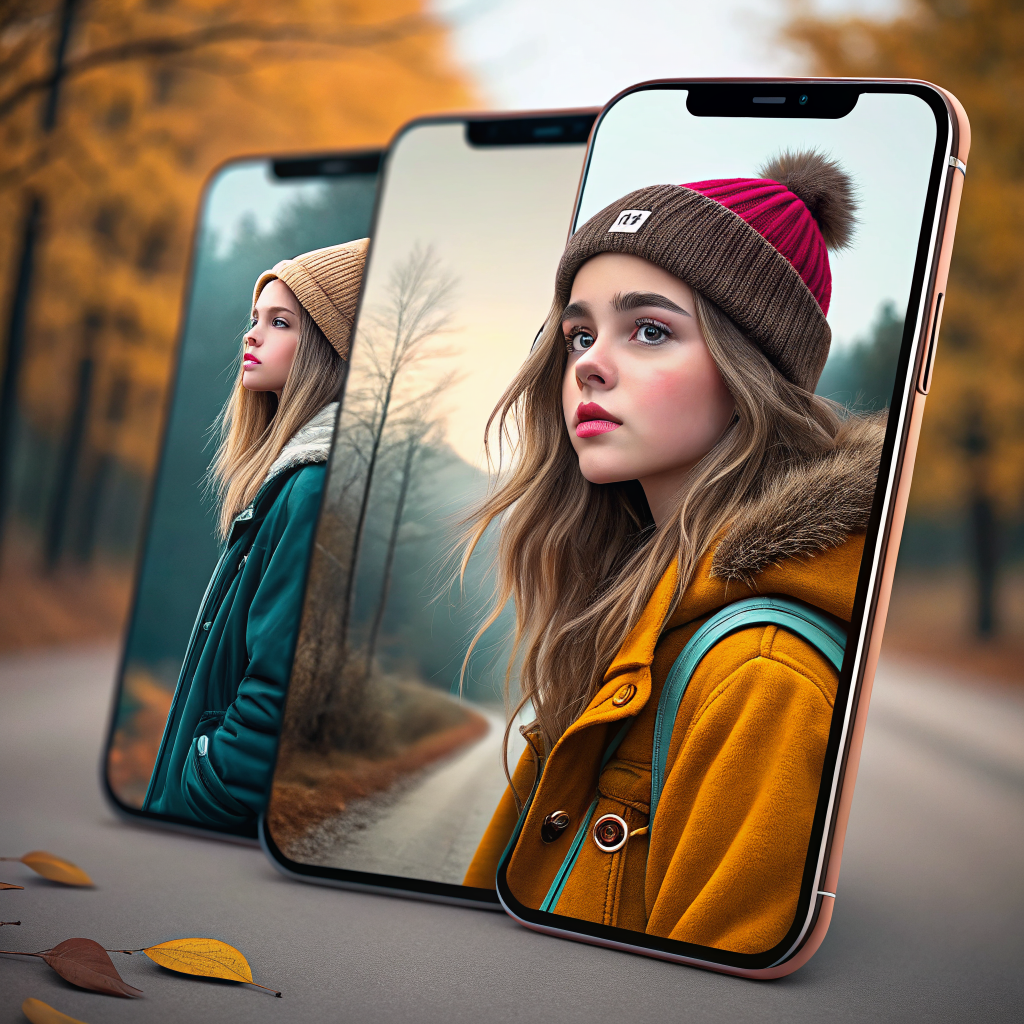 Обои с девушками: стиль, эстетика и индивидуальность вашего смартфона