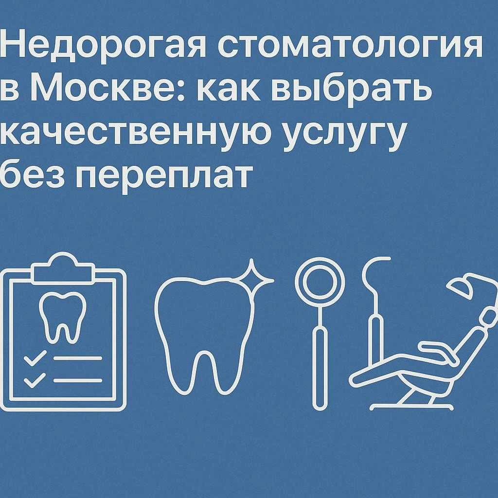 Недорогая стоматология в Москве: как выбрать качественную услугу без переплат