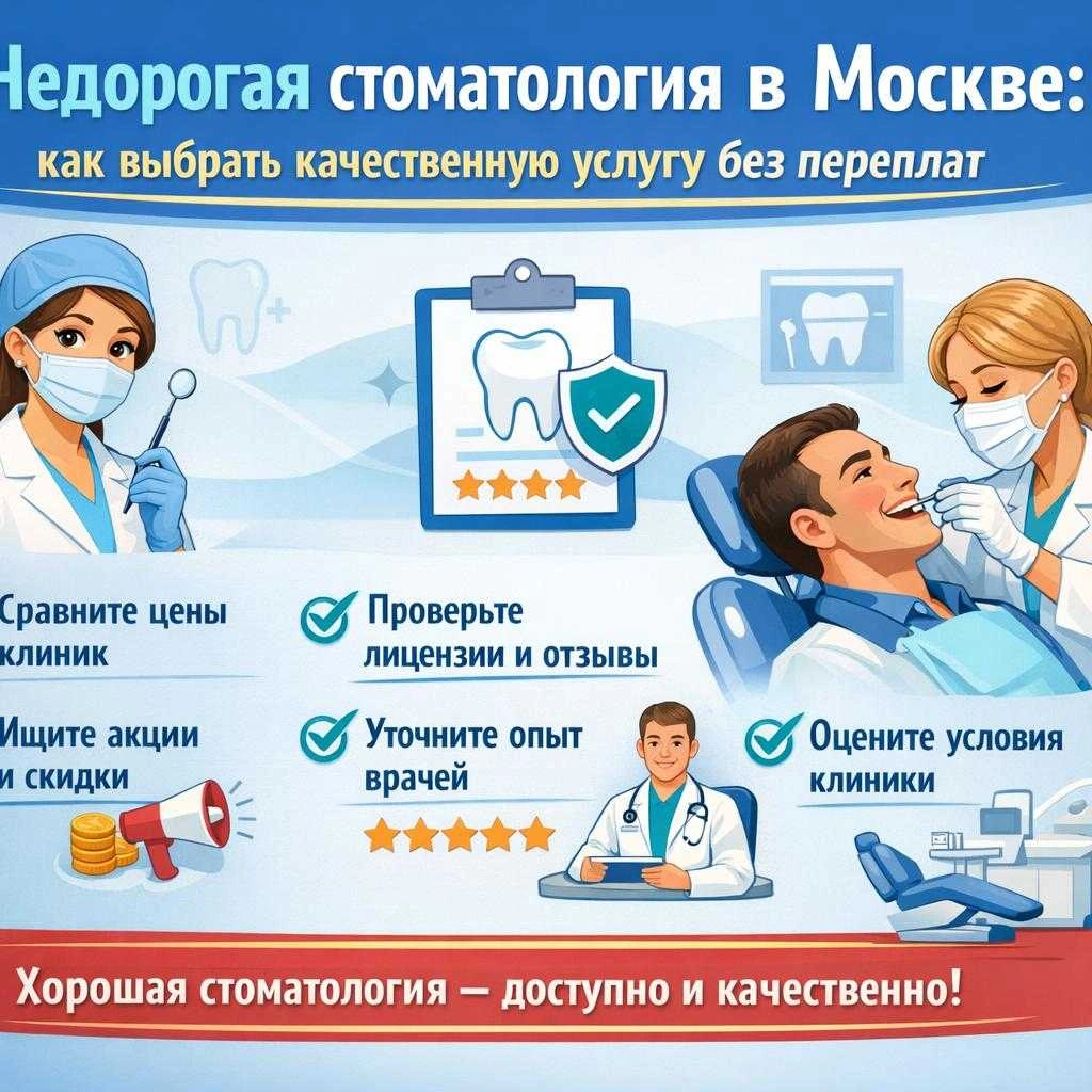 Недорогая стоматология в Москве: как выбрать качественную услугу без переплат